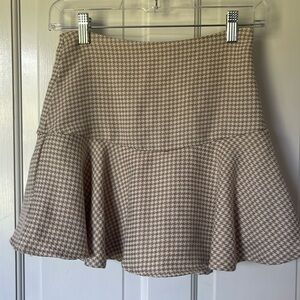 Mustard Seed Size Small Houndstooth Skort